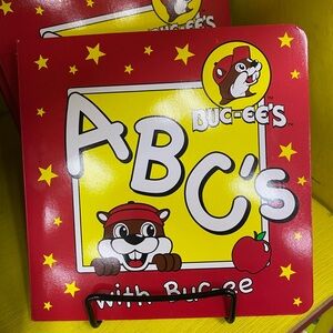 New Buc-ee's Red ABC's Kids Book